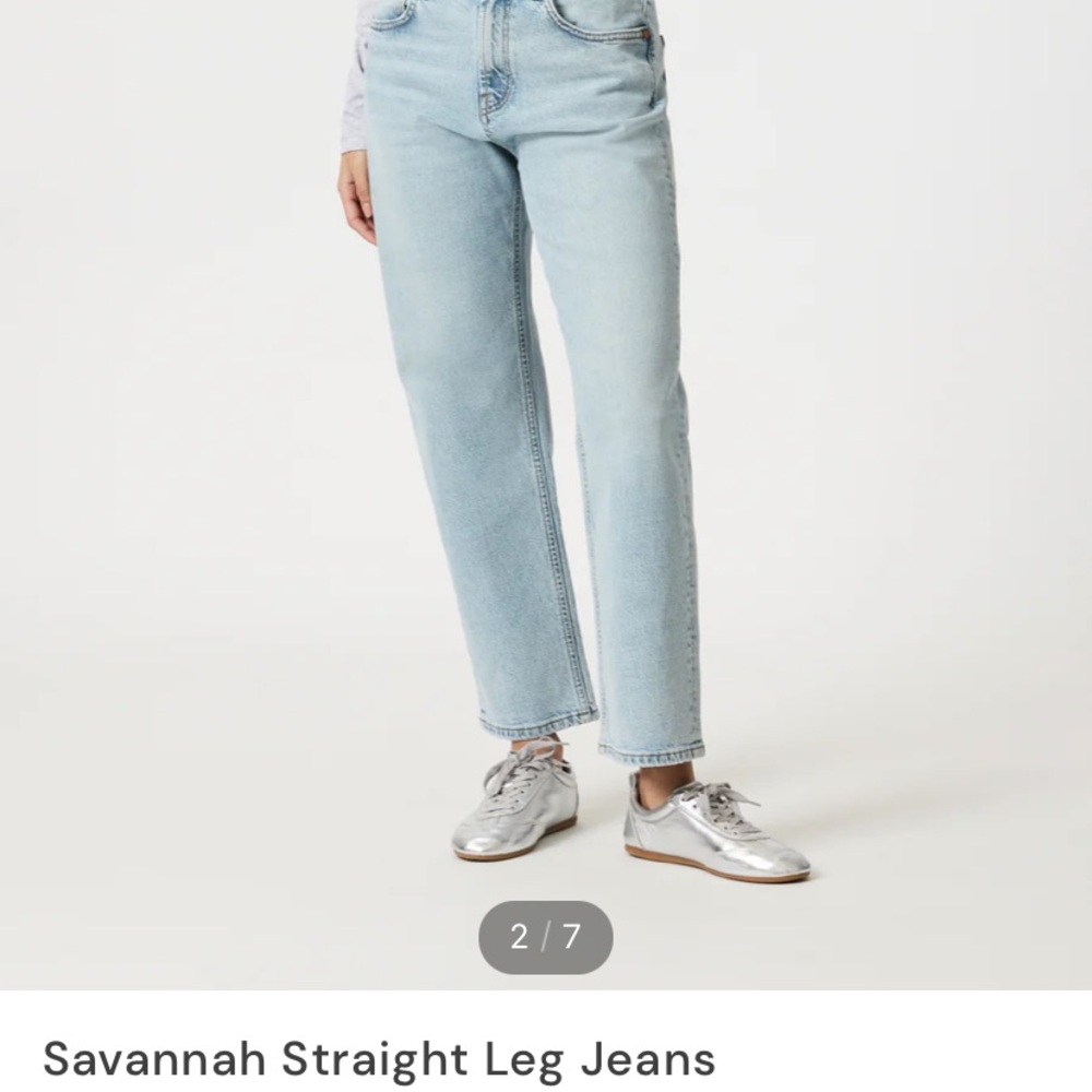 Mavi Light Blue High Rise Jeans